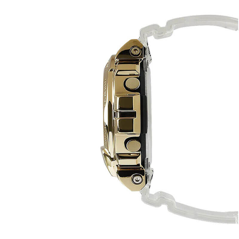 G-Shock Limited Edition Gold IP Transparent Strap Watch, 53.9mm image number 1