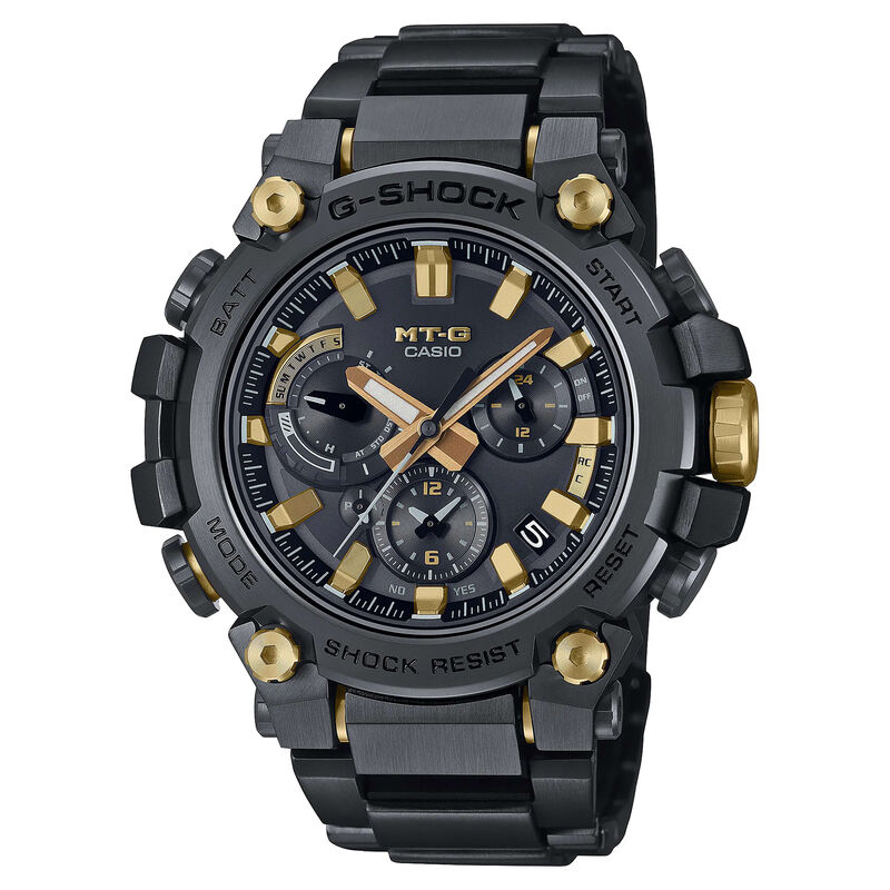 G-Shock MTGB3000 Series Watch Black Dial with Gold Accents, 51.9mm image number 0