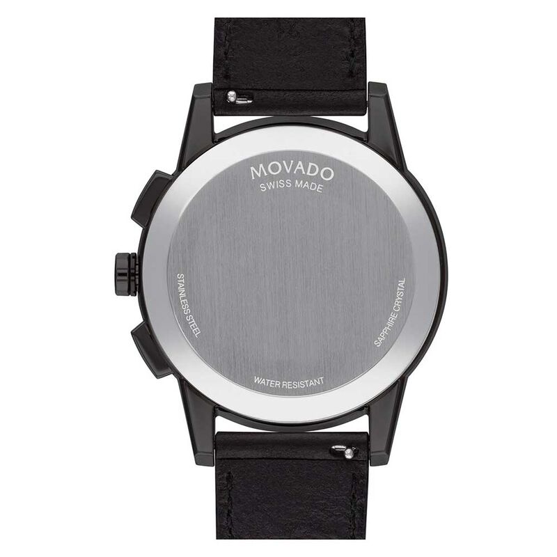 Movado Museum Sport Chronograph Gunmetal PVD Watch image number 2
