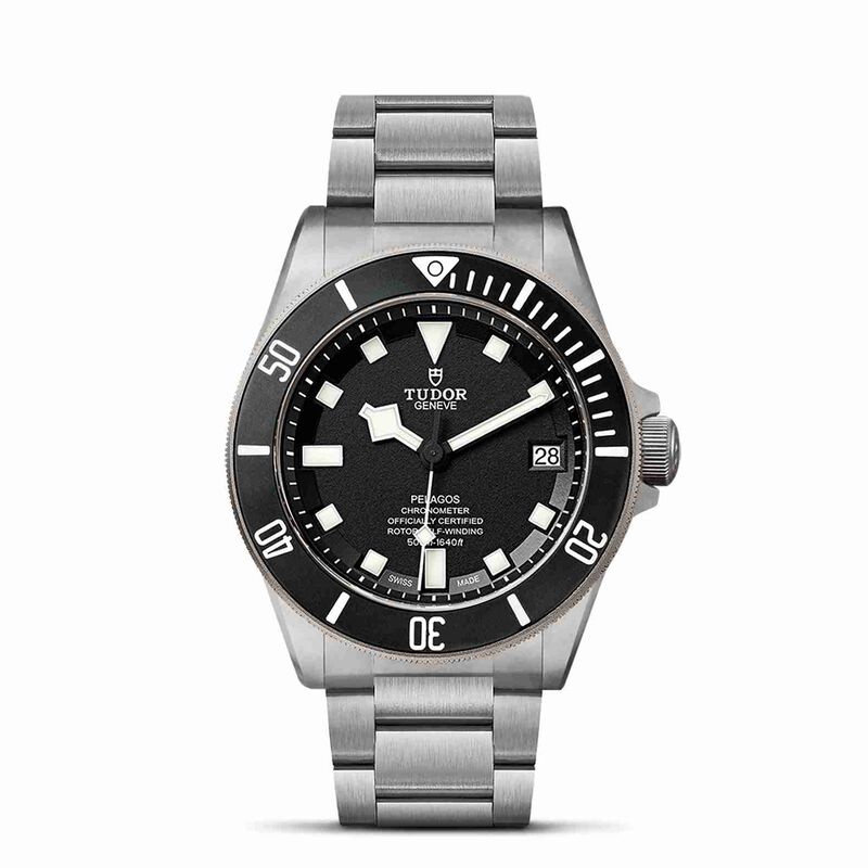 TUDOR Pelagos Watch, Steel Case Black Dial Steel Bracelet, 42mm image number 0