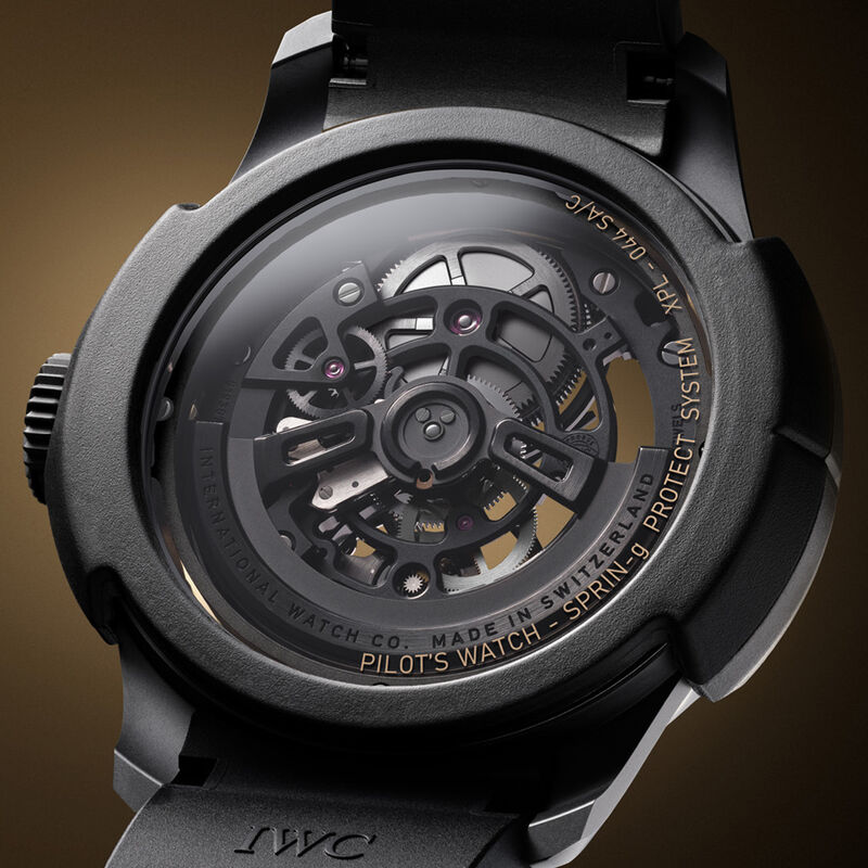 IWC Big Pilot’s Watch Shock Absorber Tourbillon XPL Skeleton Dial Watch, 44mm image number 2
