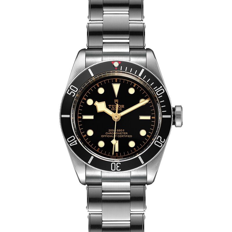 TUDOR Black Bay Watch, Steel Case Black Dial Steel Bracelet, 41mm image number 1