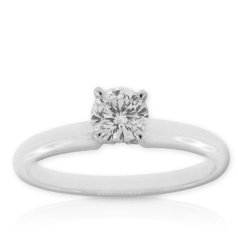 Ben Bridge Signature Diamond™ Ring in 14K, 1/2 ct. image number 6