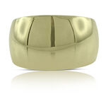 Toscano Smooth Domed Ring 14K