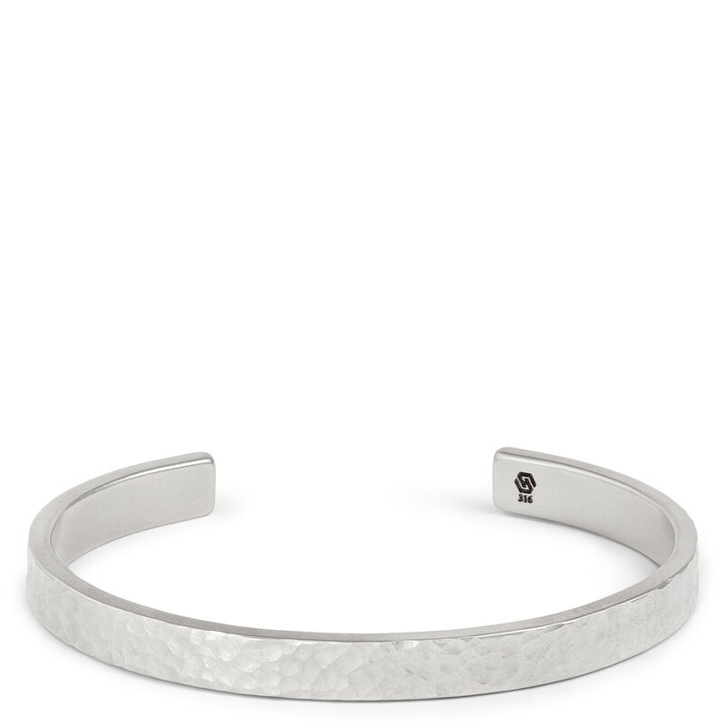 Foiled Stainless-Steel Men&rsquo;s Cuff, 6mm image number 0