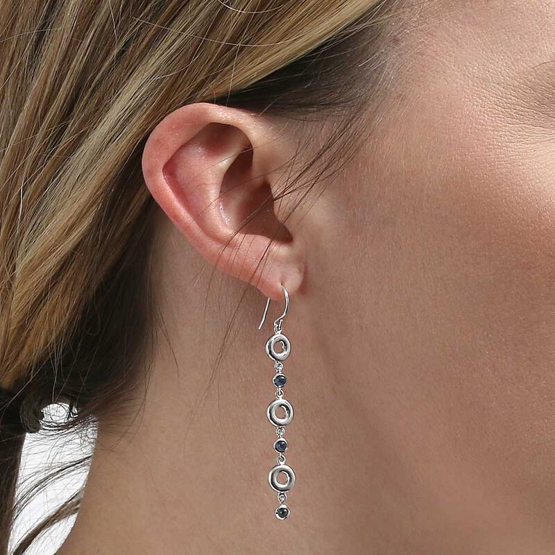 Sapphire Bubble Earrings image number 1