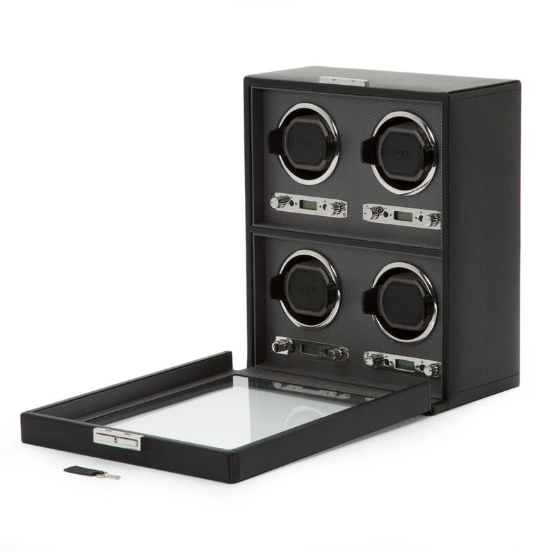 WOLF Classic 4 Piece Watch Winder image number 0