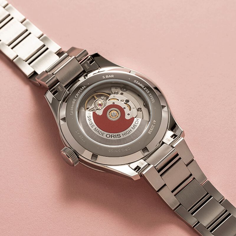 Oris Big Crown Pointer Date Lilac Dial Watch, 40mm image number 2