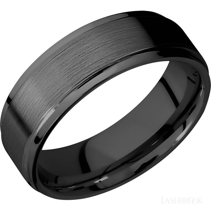 Zirconium with Satin , Polish Finish image number 0