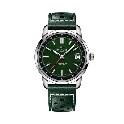Breitling Top Time B31 Green Dial Watch, 38mm