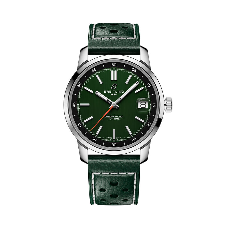 Breitling Top Time B31 Green Dial Watch, 38mm image number 0