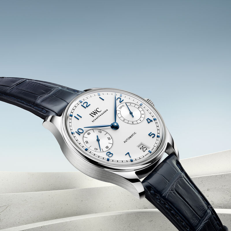 IWC Portugieser Automatic 42 Silver Dial Watch, 42.4mm image number 4