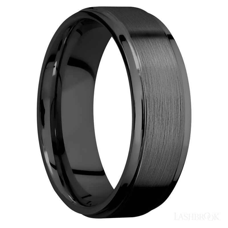 Zirconium with Satin , Polish Finish image number 1