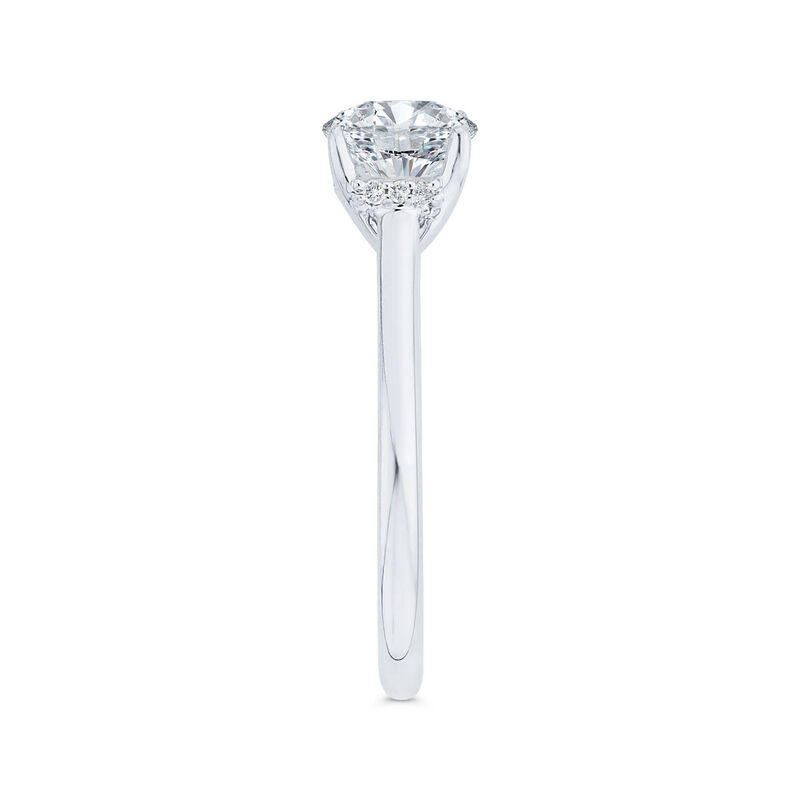 Bella Ponte Laser Inscribed Ikuma Canadian Diamond Engagement Ring image number 2