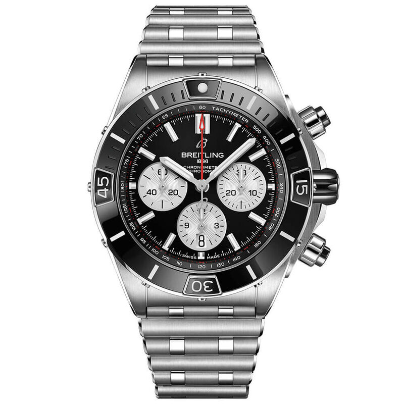 Breitling Super Chronomat B01 Black Dial Watch, 44mm image number 0