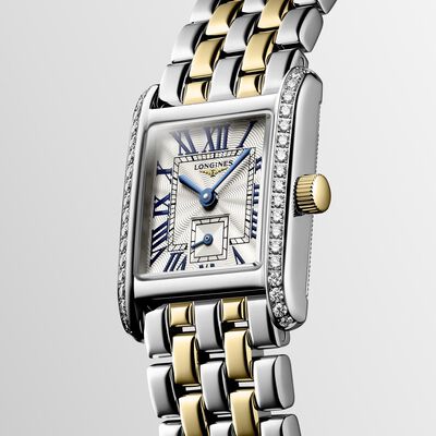 Longines Mini Dolcevita Silver Dial Watch, 21.5mm x 29mm