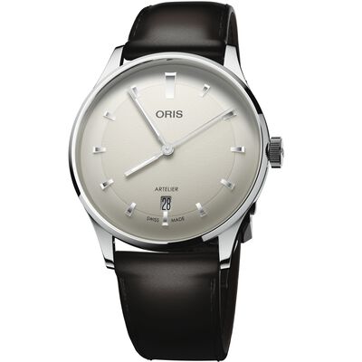 Oris Artelier Date White Dial Watch, 38mm