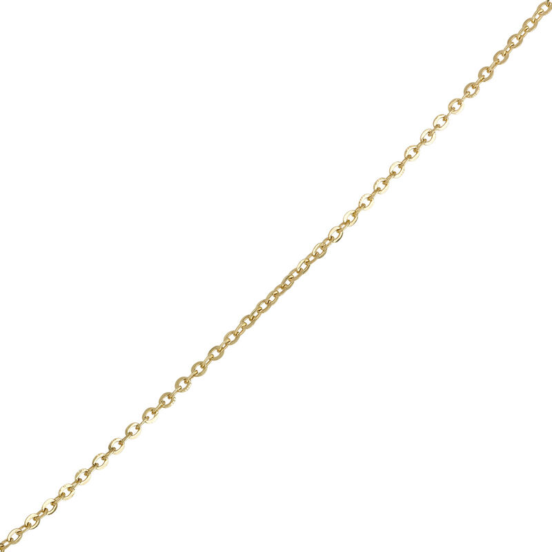 Classic Round Diamond Pendant, ⅔ Carat Total Weight, 14K Yellow Gold image number 3