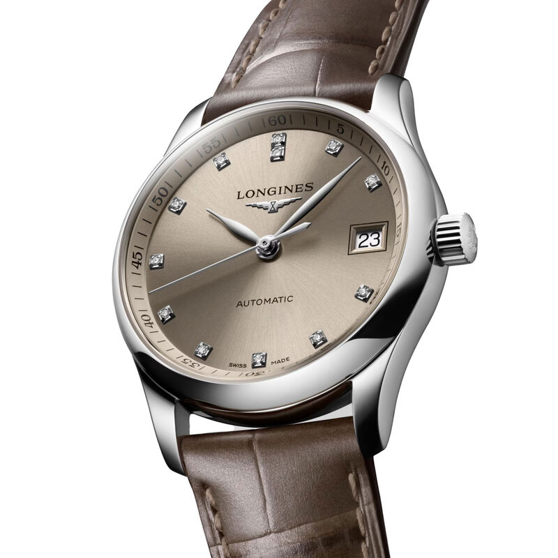 Longines Master Collection Beige Dial Watch, 34mm image number 1