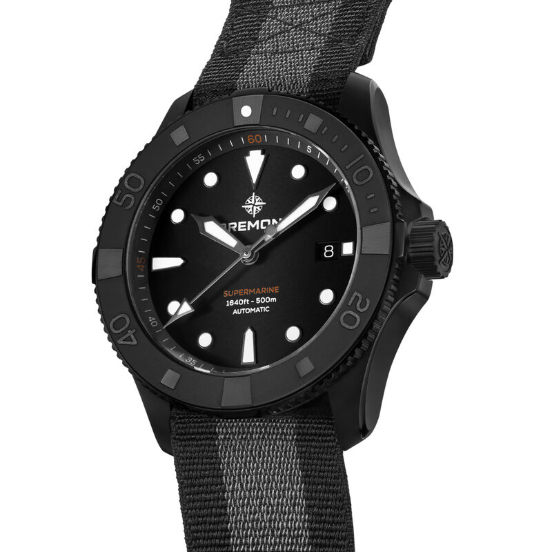 Bremont Supermarine Full Ceramic Tactical Black Dial Watch, 43mm image number 2
