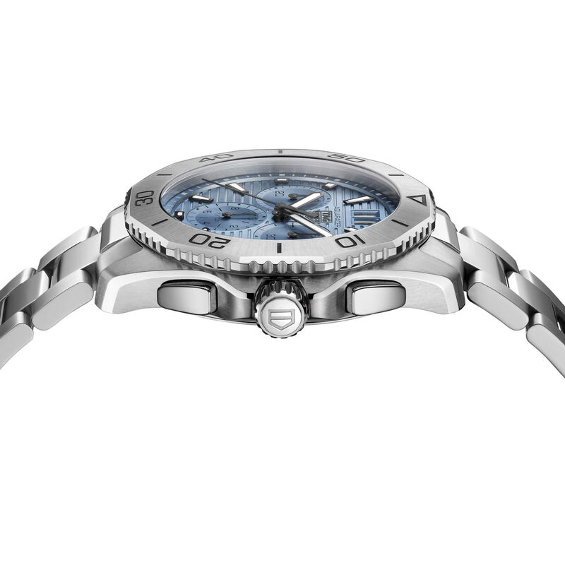 TAG Heuer Aquaracer Professional 200 Chronograph Blue Dial Watch, 40mm image number 2