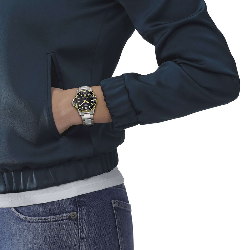 TISSOT Seastar 1000 Black Dial Watch, 36mm image number 1