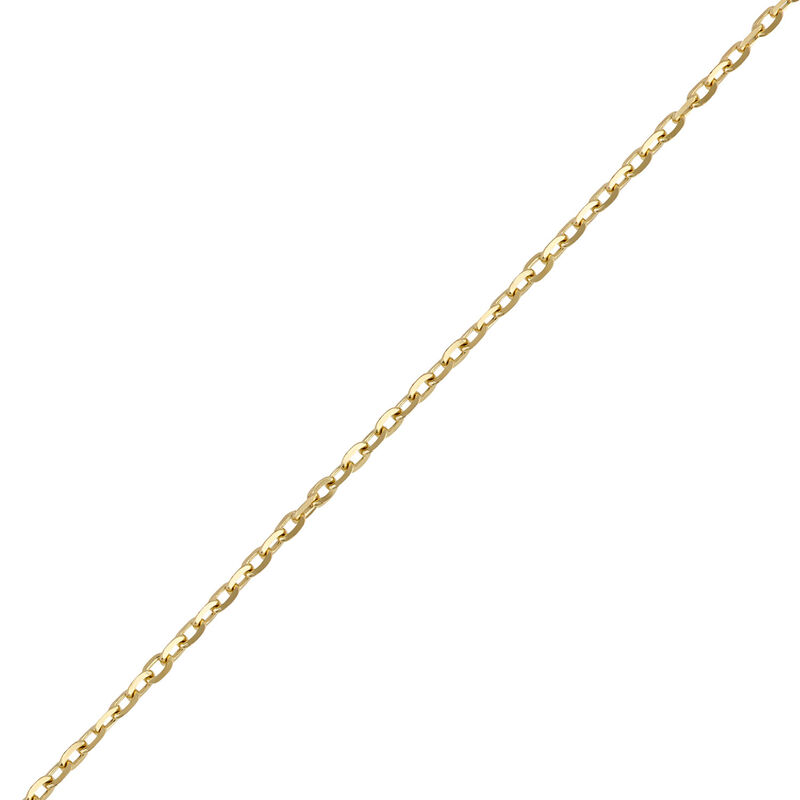 Classic Round Diamond Pendant, &frac12; Carat, 14K Yellow Gold image number 3