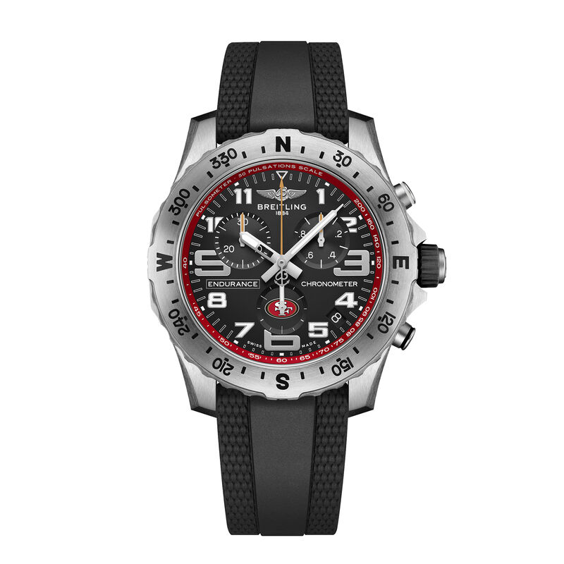 Breitling Professional Endurance Pro NFL San Francisco 49ers Edition Black Dial Watch, 44mm image number 0