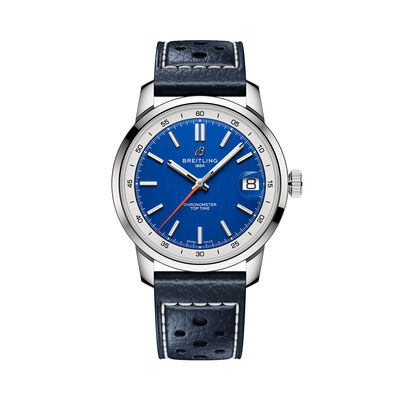 Breitling Top Time B31 Blue Dial Watch, 38mm