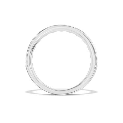 Classic Round Diamond Anniversary Band, 1 Carat Total Weight, 14K White Gold