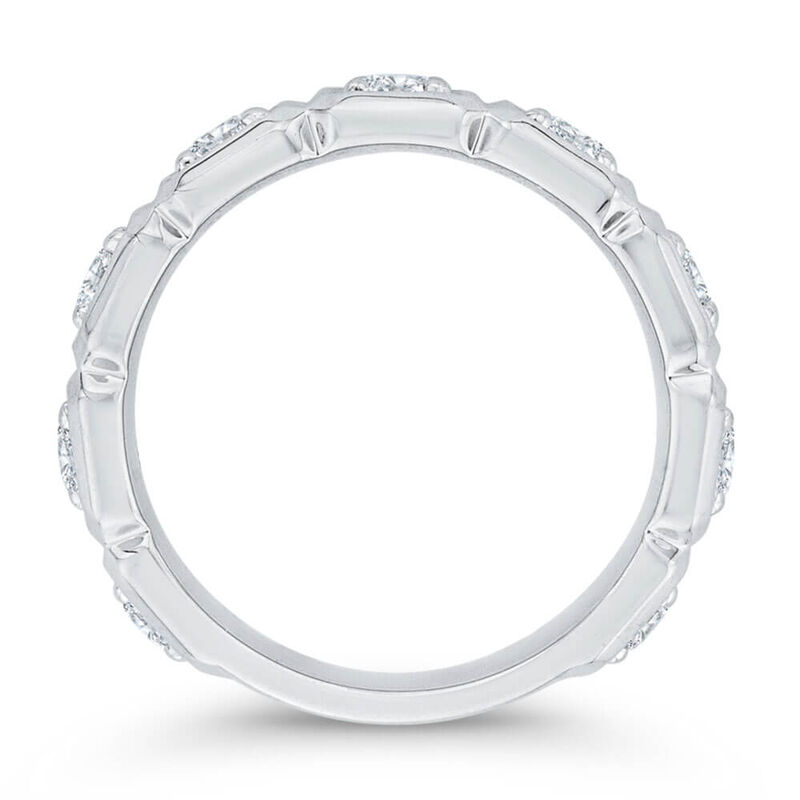 Bella Ponte Diamond Band, 14K White Gold image number 3