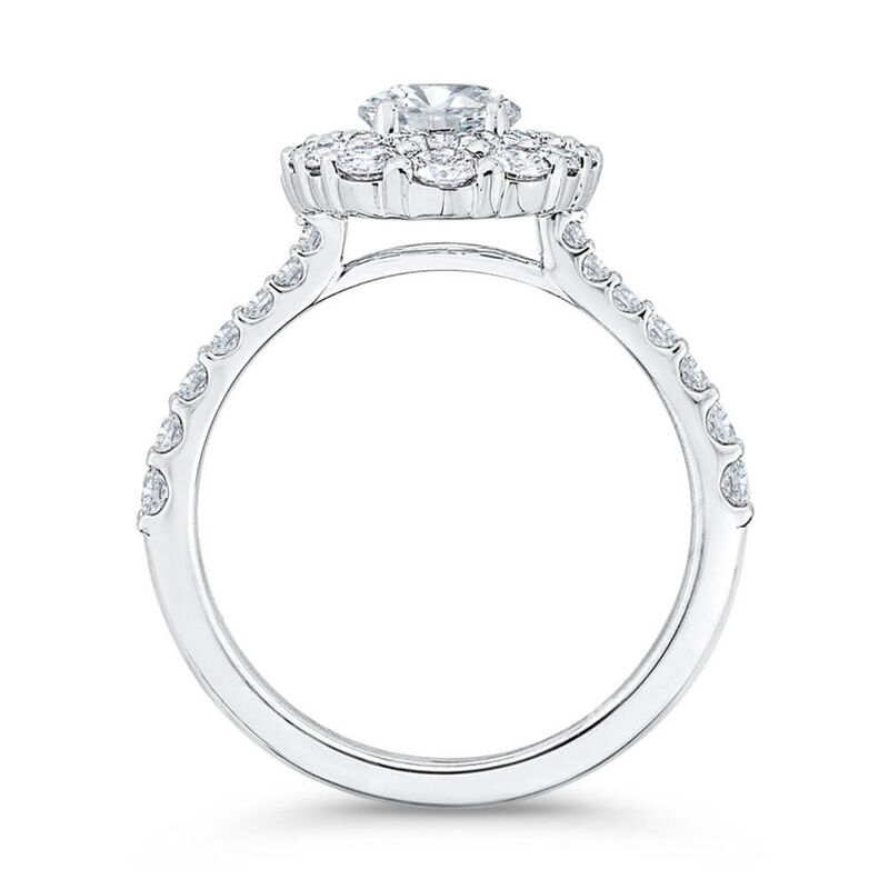 Bella Ponte Diamond Engagement Ring Setting 14K image number 3