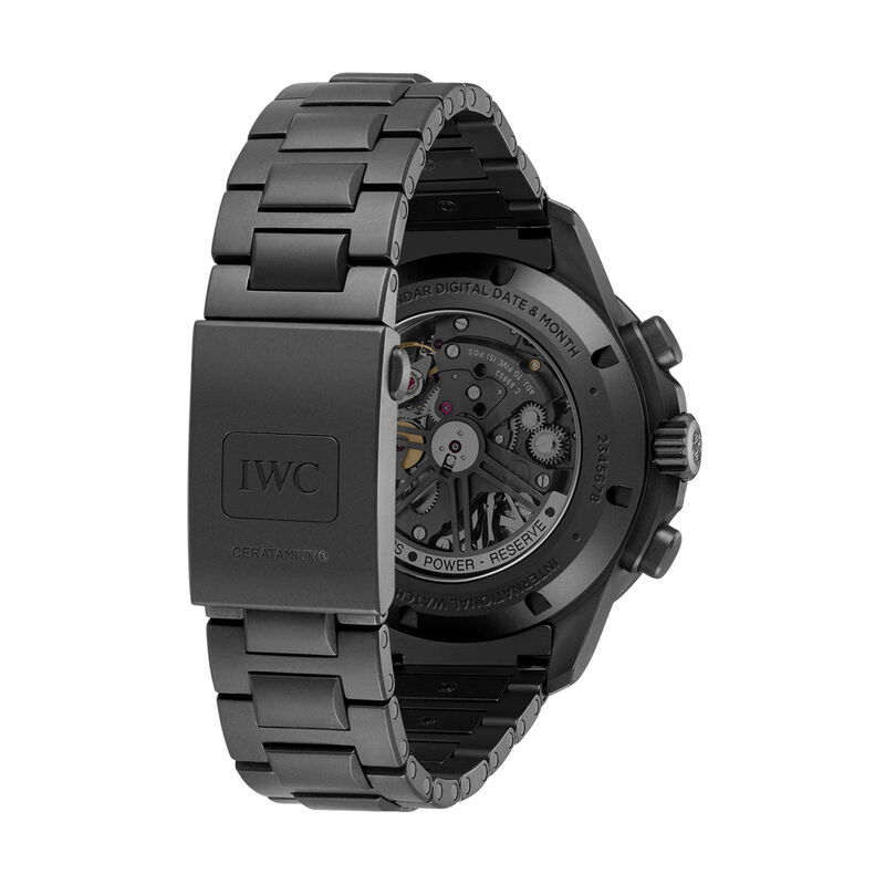 IWC Pilot&rsquo;s Watch Performance Chronograph Perpetual Calendar Digital Date-Month Black Dial Watch, 43mm image number 2