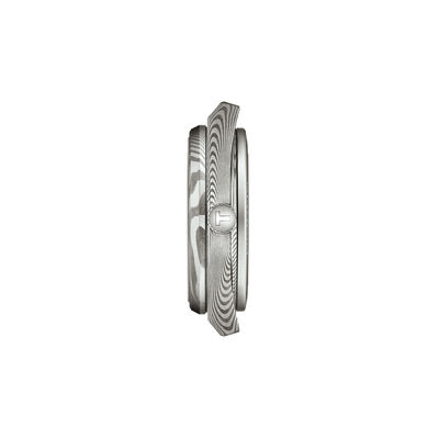 TISSOT PRX Damascus Steel Gray Dial Watch, 38mm