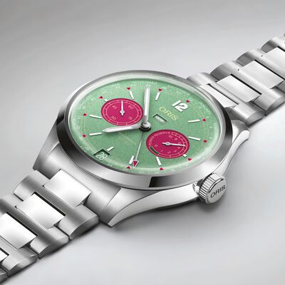 Oris Big Crown Calibre 113 Green Dial Watch, 43mm