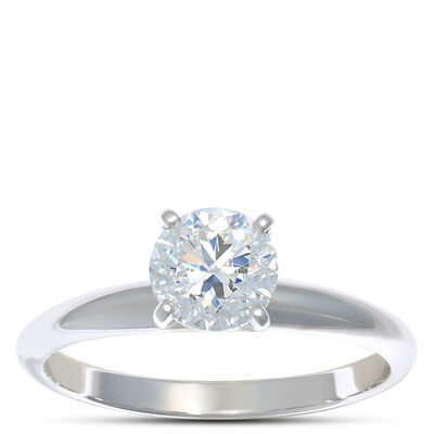 Ikuma Canadian Diamond Solitaire Ring 14K, 1ct.