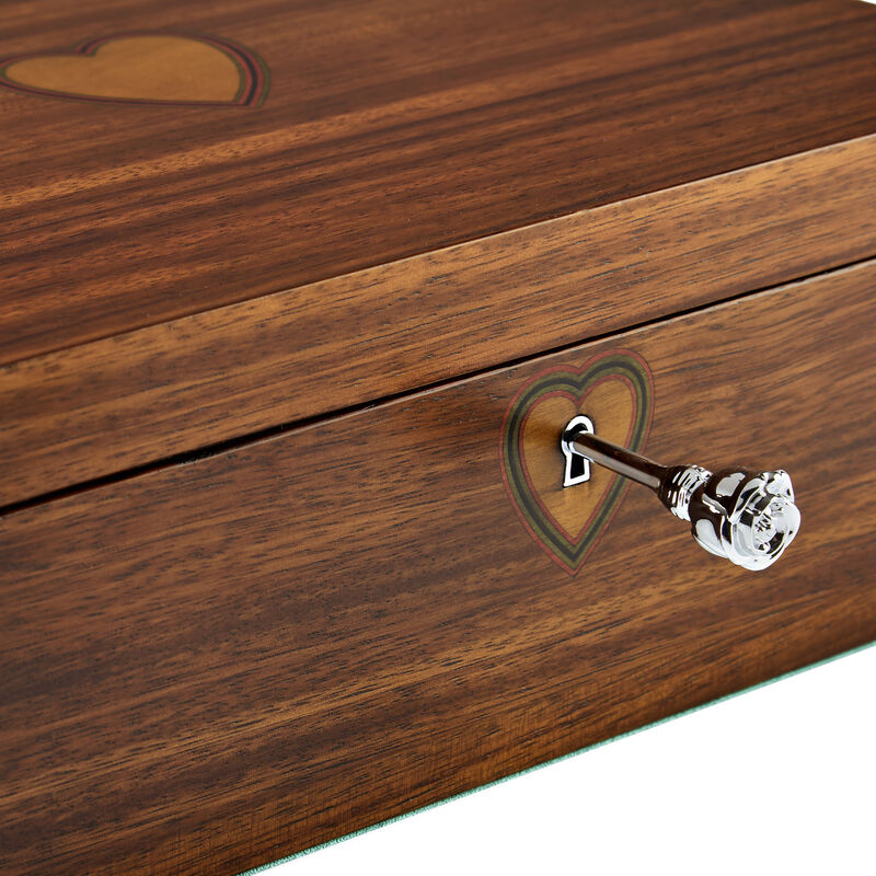 WOLF Ballet Musical Jewellery Box &ndash; Sleeping Beauty Walnut Wood image number 7
