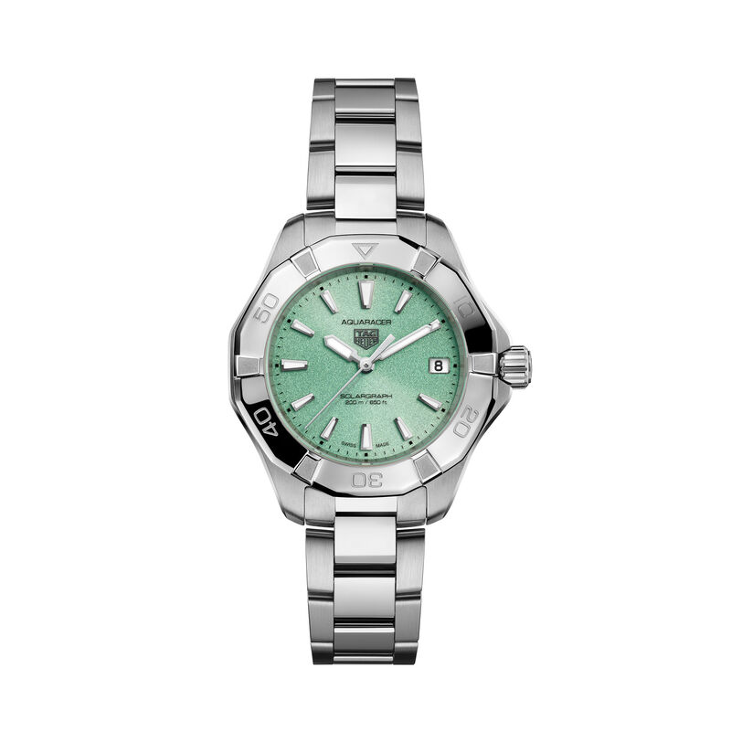 TAG Heuer Aquaracer Professional 200 Solargraph Green Dial, 34mm image number 0