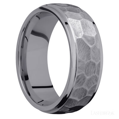 Tantalum with Rock , Polish Finish