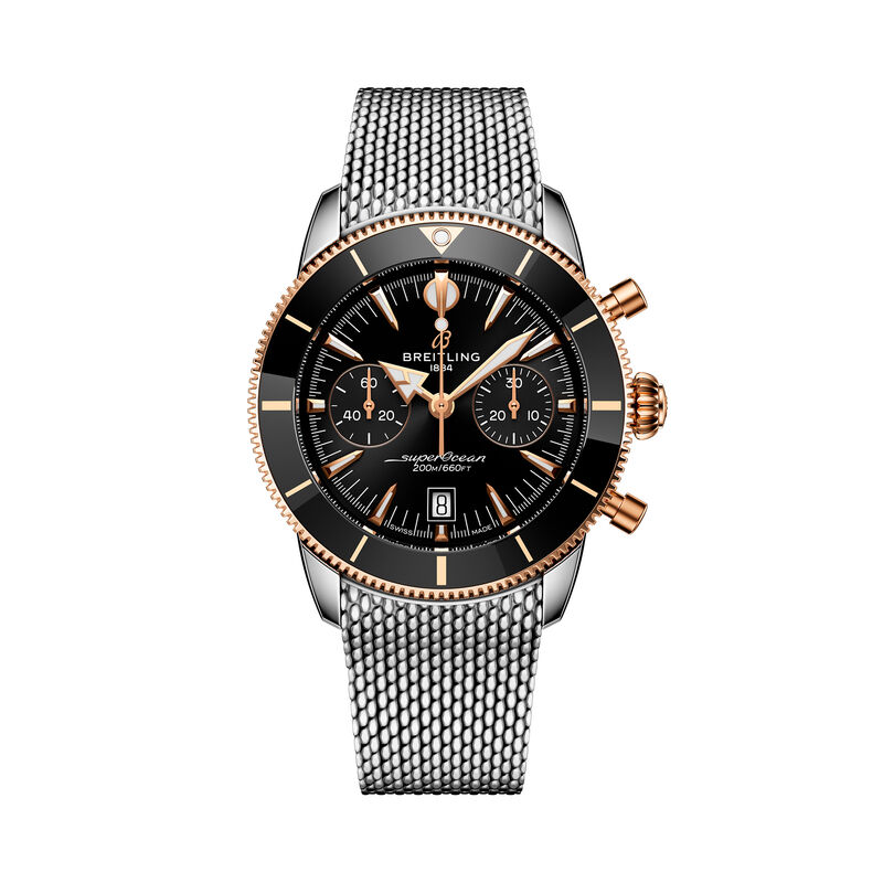 Breitling Superocean Heritage B01 Chronograph Black Dial Watch, 42mm image number 0