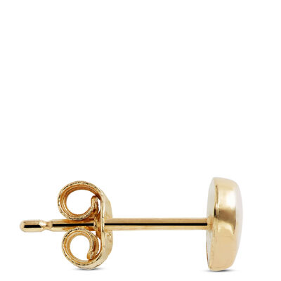 Roberto Coin Tiny Treasures Heart Earrings, 18K Yellow Gold