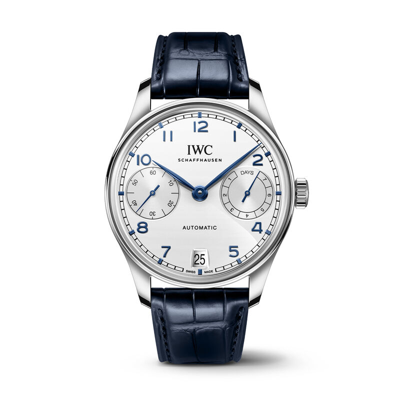 IWC Portugieser Automatic 42 Silver Dial Watch, 42.4mm image number 0
