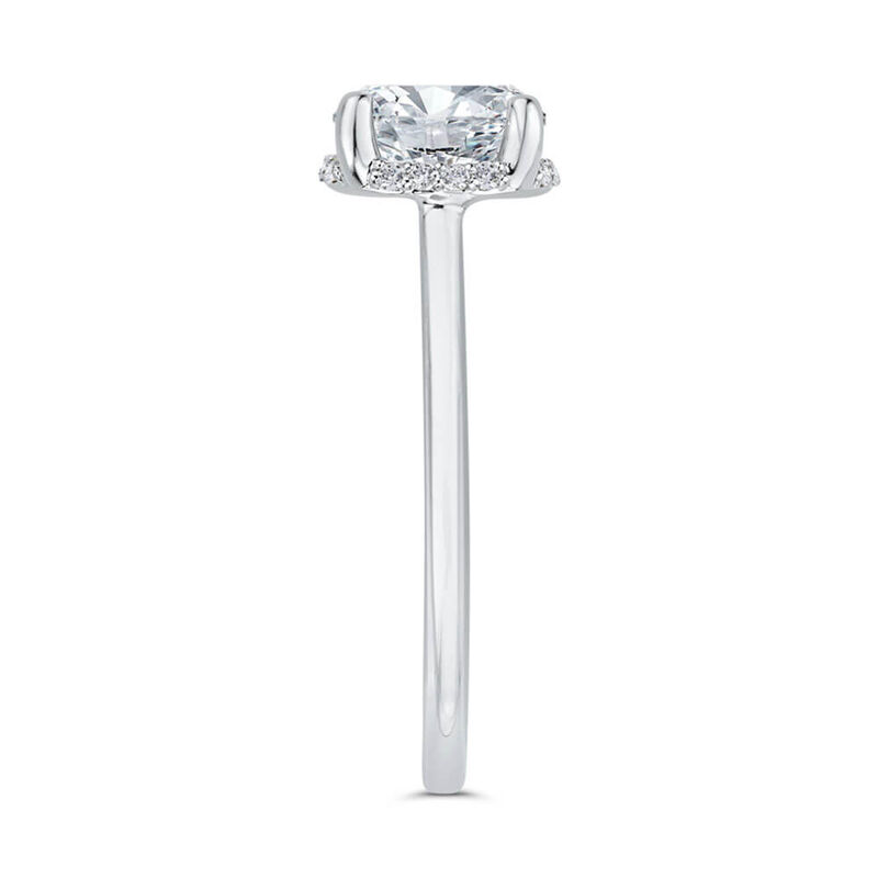 Bella Ponte "The Whisper" Diamond Engagement Ring Setting 14K image number 2