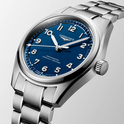 Longines Spirit Pilot Blue Dial Watch, 39mm