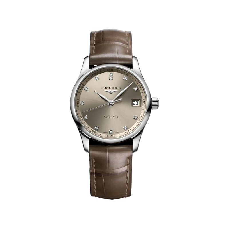 Longines Master Collection Beige Dial Watch, 34mm image number 0