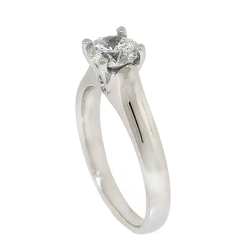 Ben Bridge Signature Diamond&trade; Solitaire Ring in Platinum, 3/4 ct. image number 1