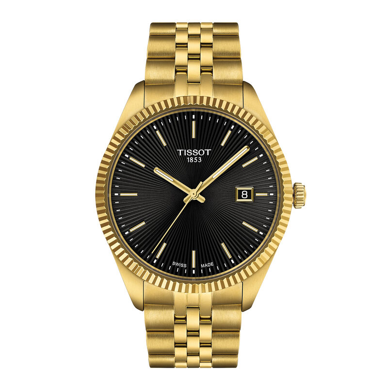 TISSOT Ballade Black Dial Watch, 40mm image number 0