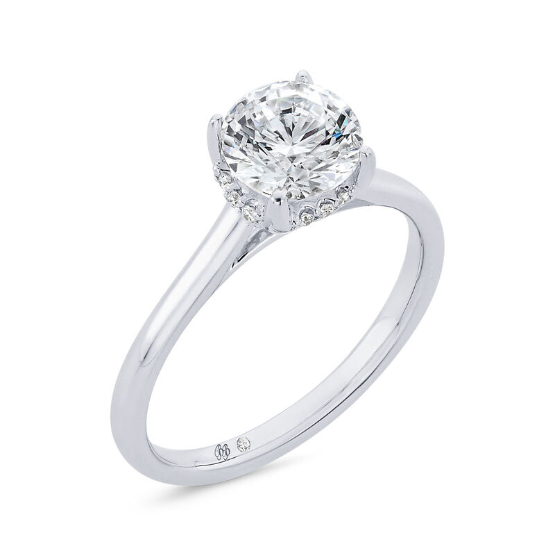 Bella Ponte Laser Inscribed Ikuma Canadian Diamond Engagement Ring image number 0