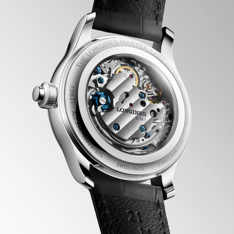 Longines Master Collection Chrono Monopusher Blue Dial Watch, 41mm image number 2