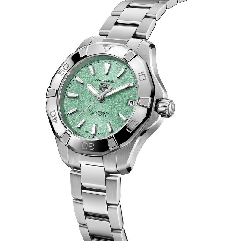 TAG Heuer Aquaracer Professional 200 Solargraph Green Dial, 34mm image number 1